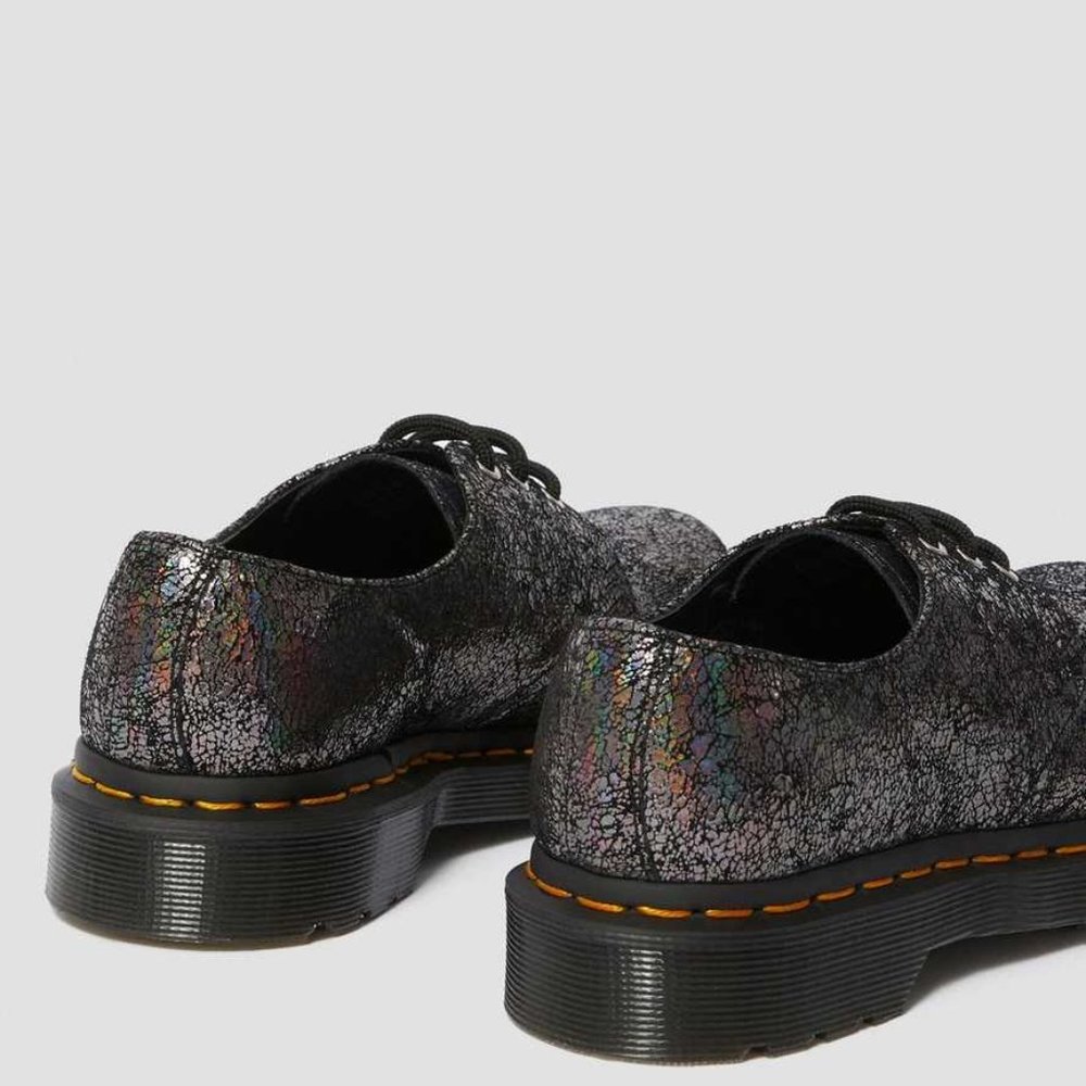 Dr. Martens | Metallic Leather Oxford Shoes - Picture 10 of 11
